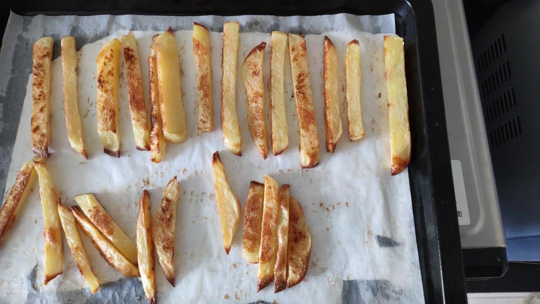 2勺油搞定炸薯条（烤箱版 ）