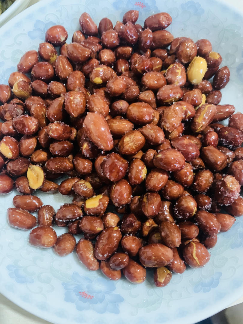 又香又脆不发软的炒花生米