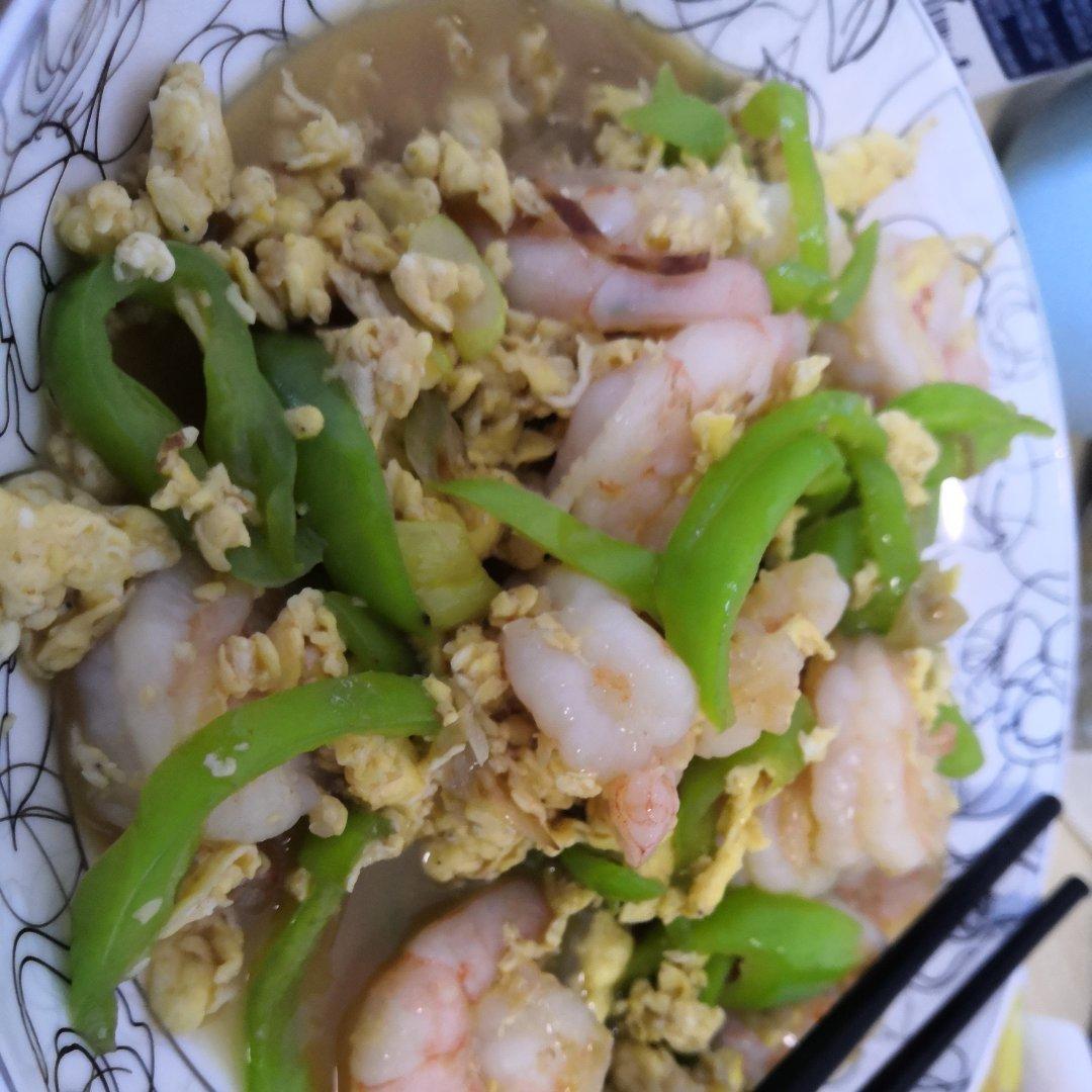 虾仁滑炒鸡蛋