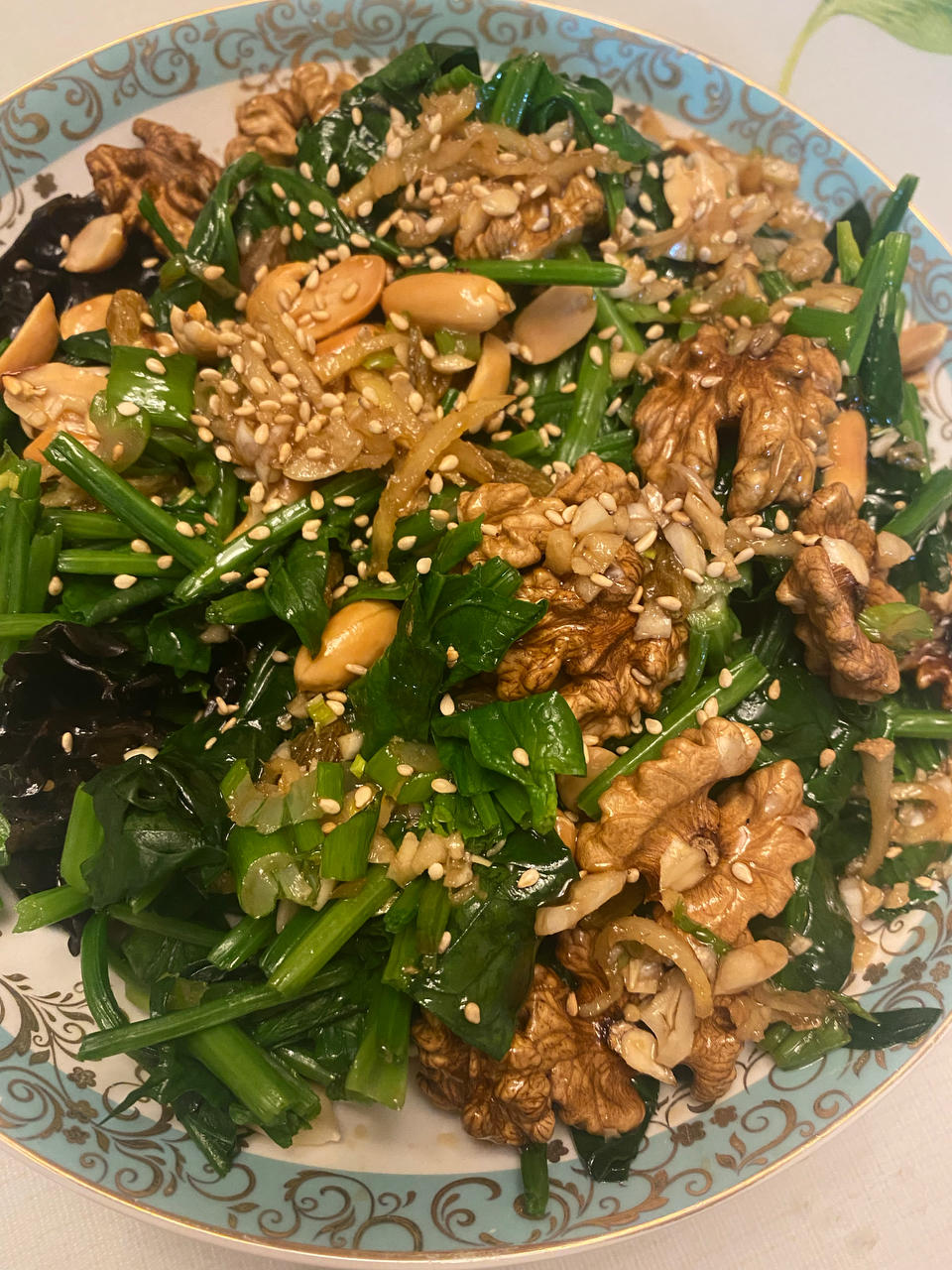 八宝菠菜