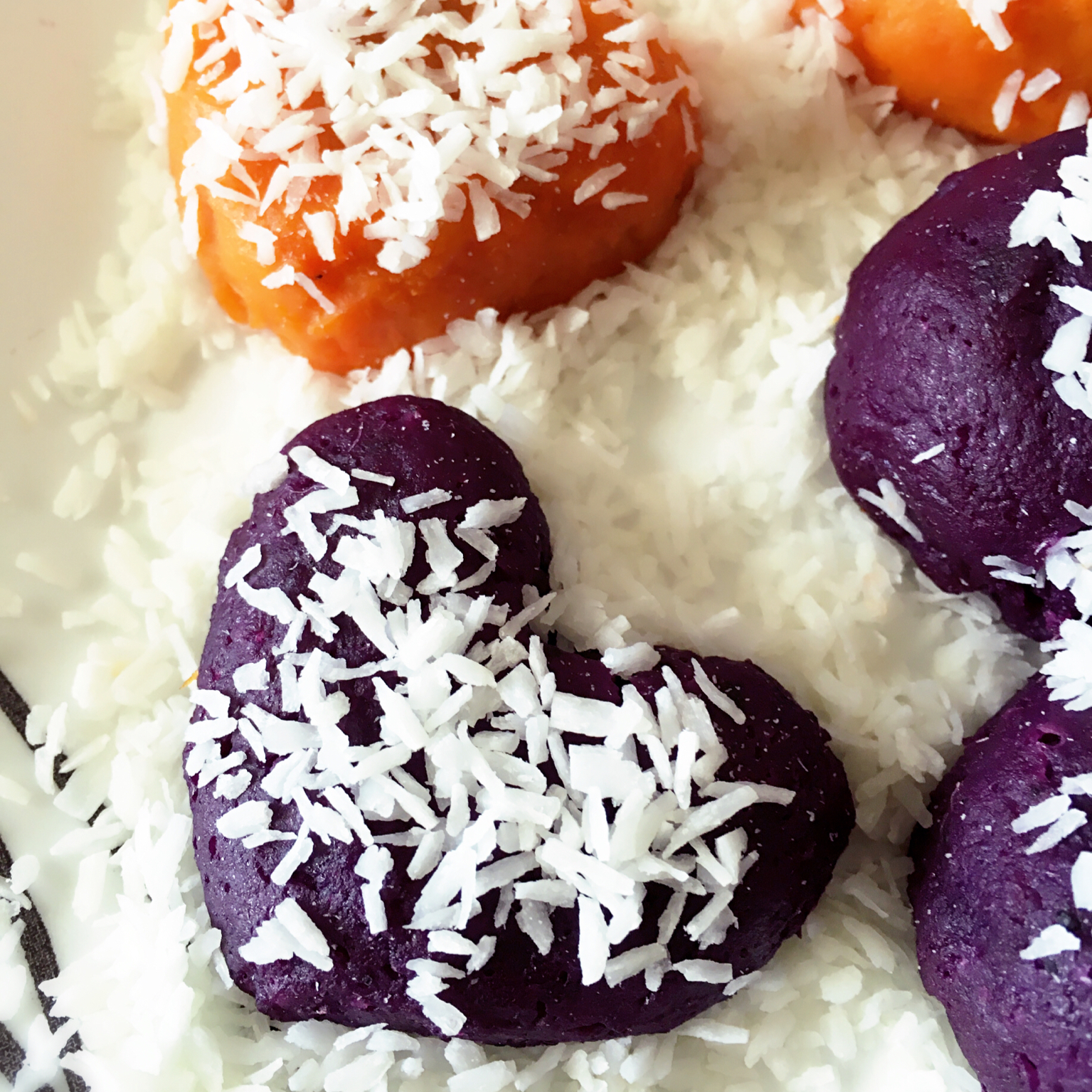 紫薯红薯糯米糍