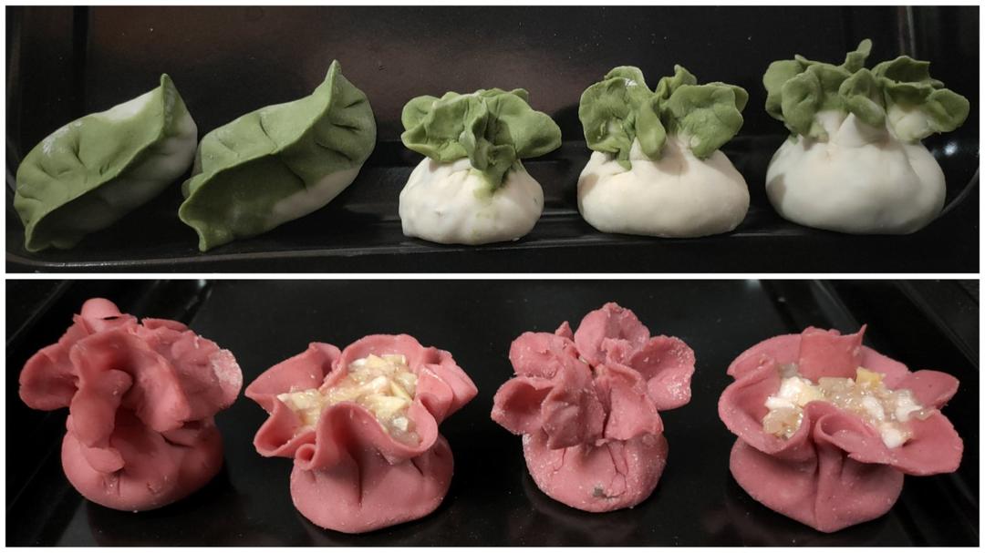 樱花水晶蒸饺