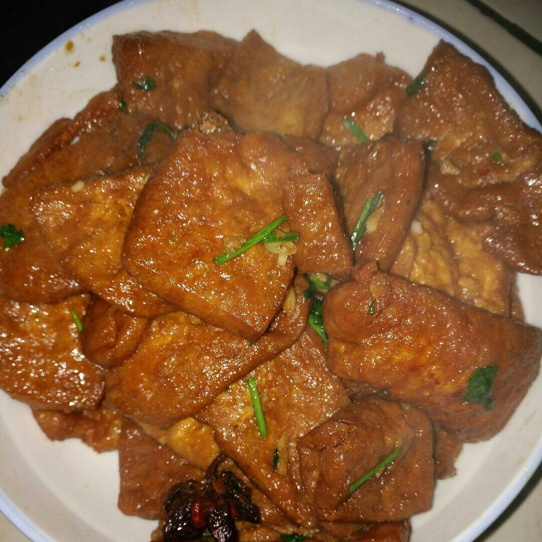 蜜汁豆干