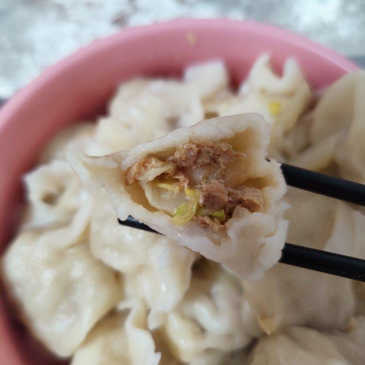 aurdery做的猪肉白菜饺子馅香到没朋友