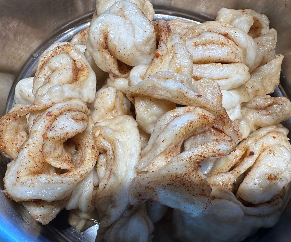 懒人饭豆角粘卷子一锅出