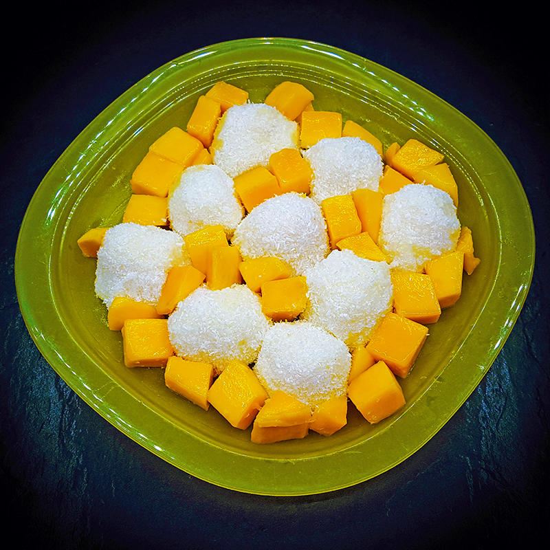 （木薯粉版）香甜鲜奶麻薯/豆奶麻薯/豆浆麻薯