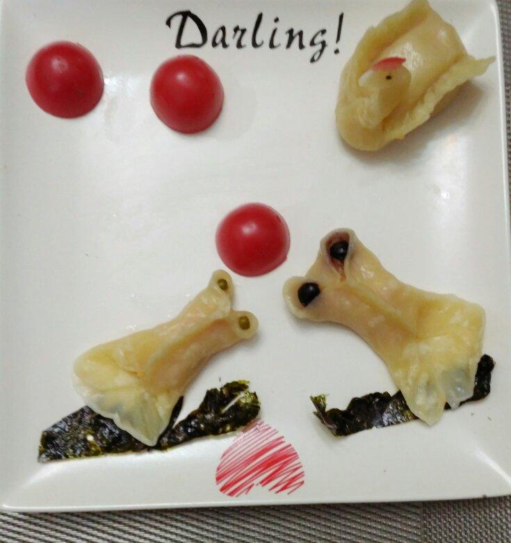 天鹅蒸饺