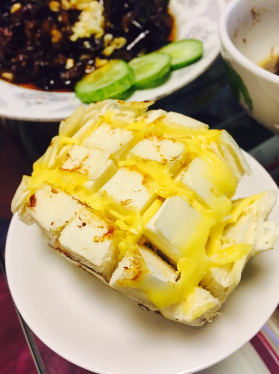 起司烤馒头