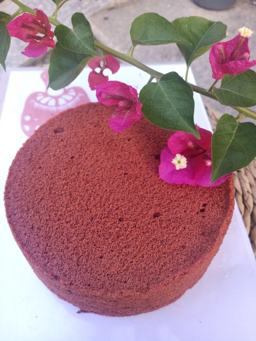 红丝绒戚风蛋糕胚（八寸）