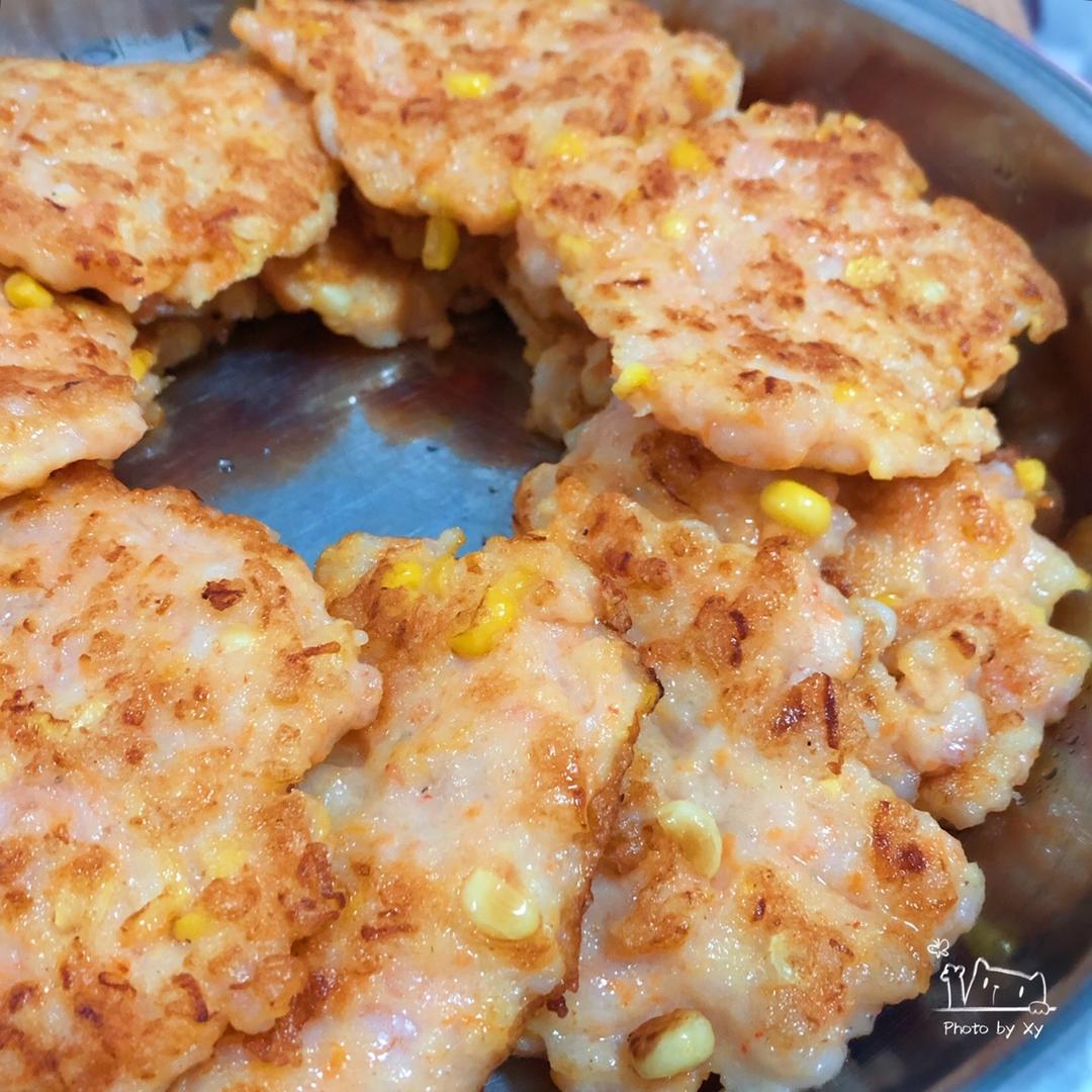 香煎虾饼