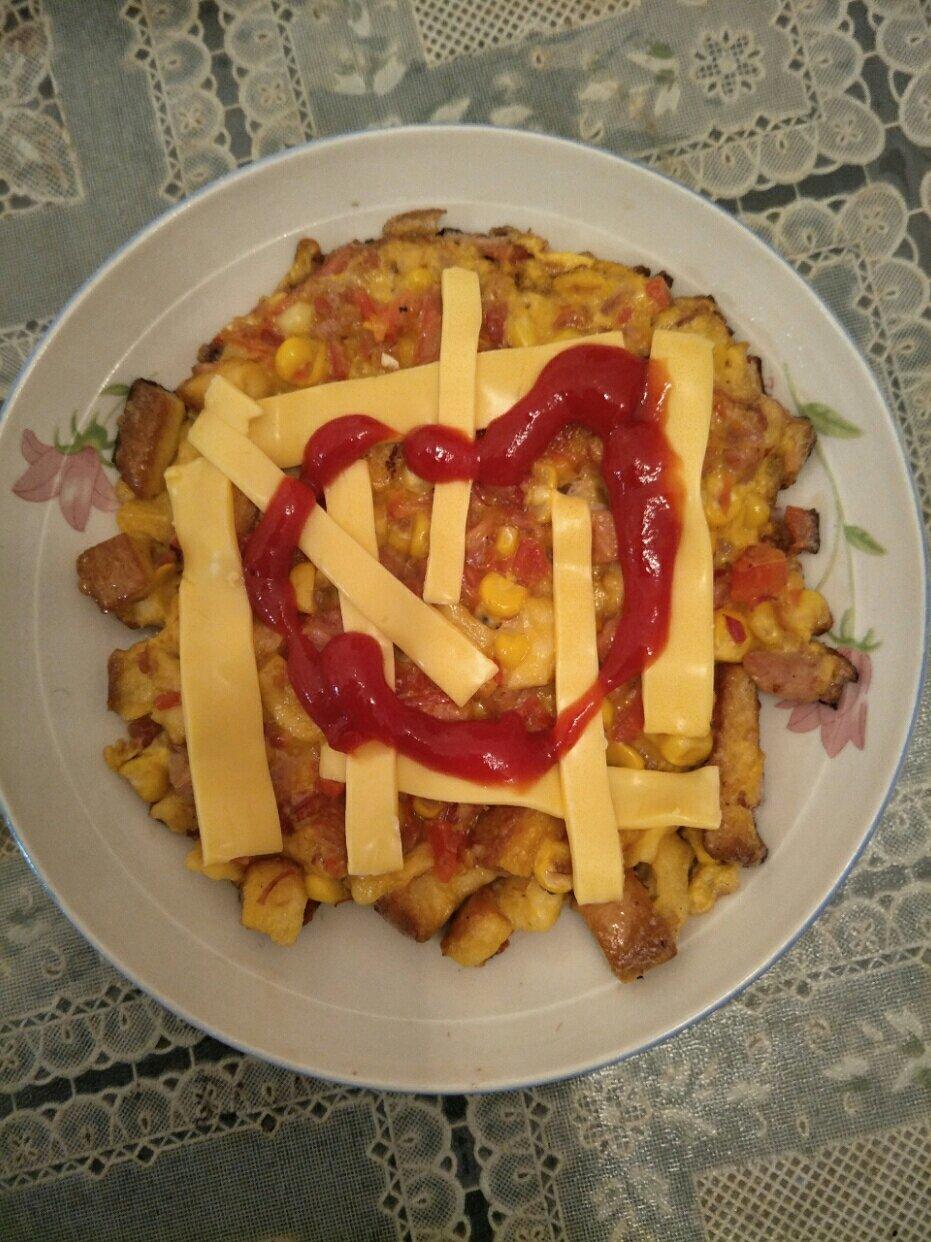 手机用户4509_lose做的儿童早餐—创意披萨