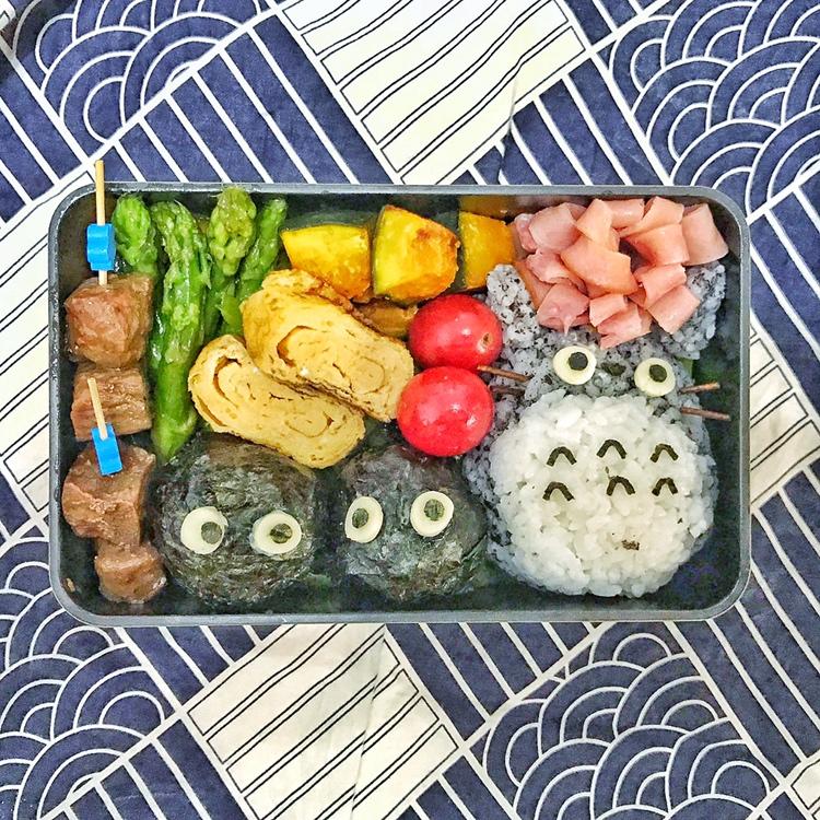 龙猫和煤球精灵饭团