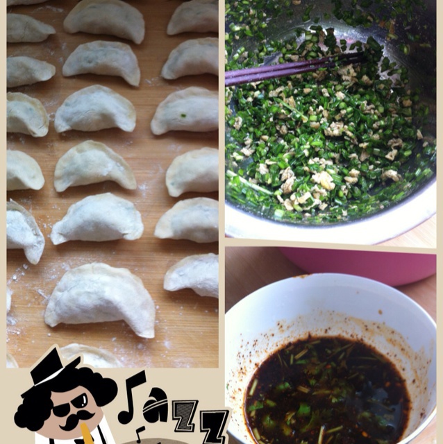 韭菜鸡蛋饺子
