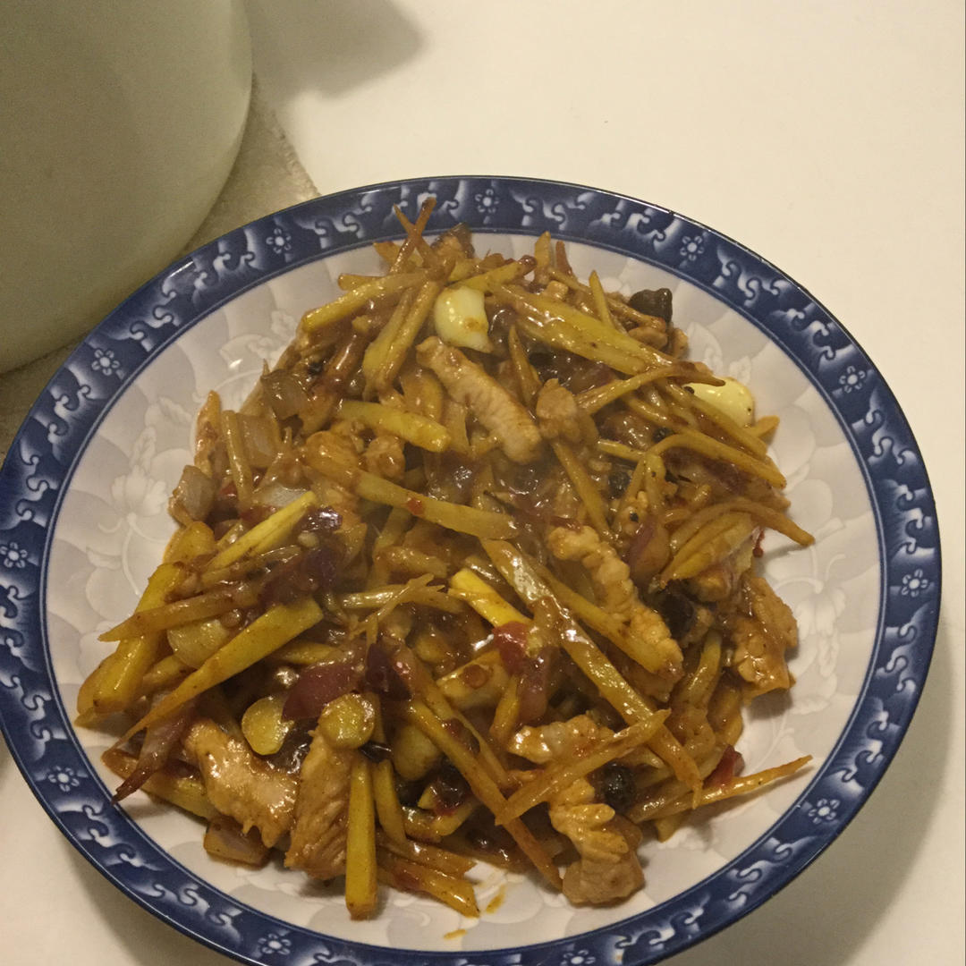 仔姜肉丝
