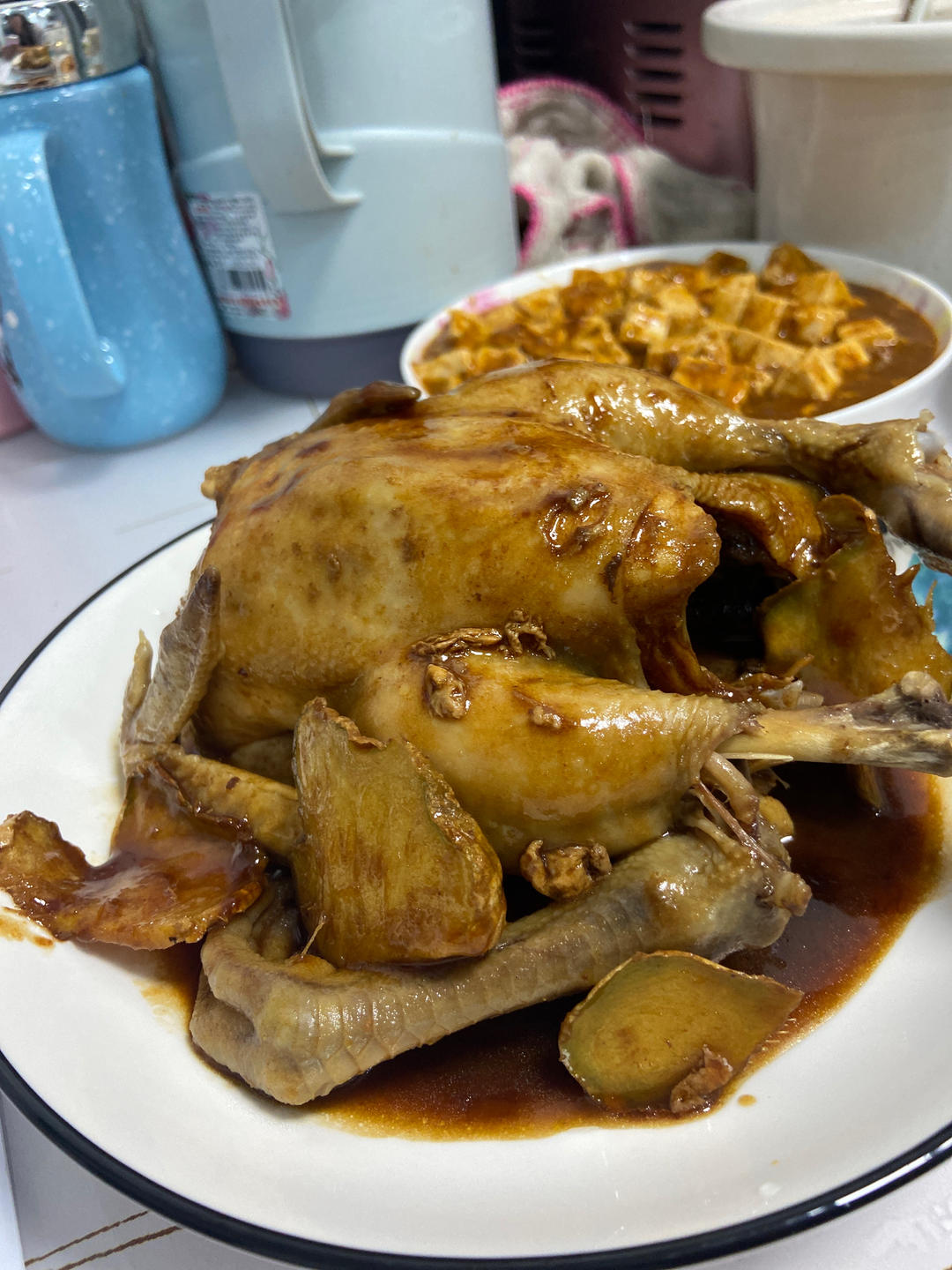 电饭锅版盐焗鸡