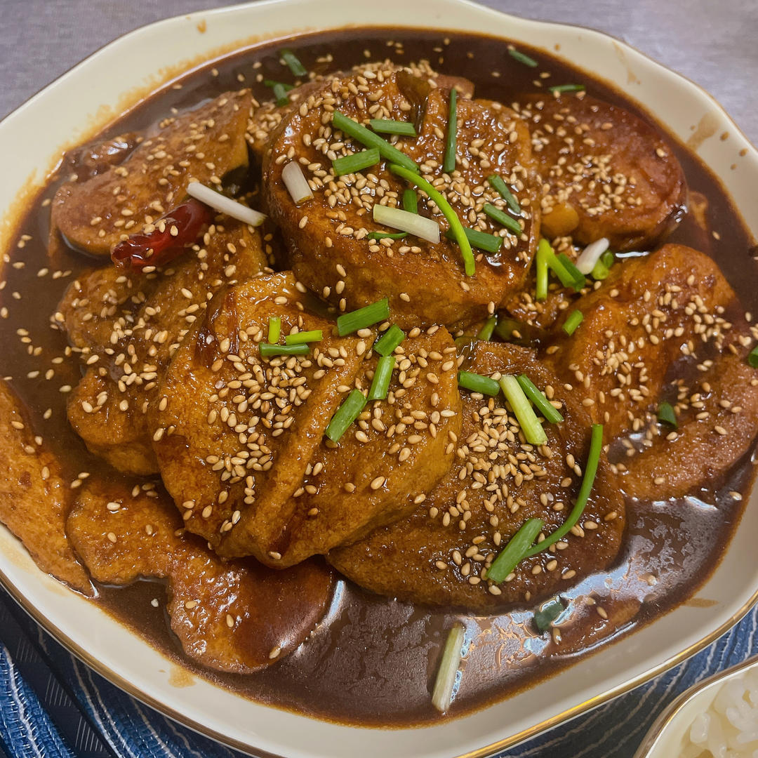 能下八碗饭的红烧素鸡