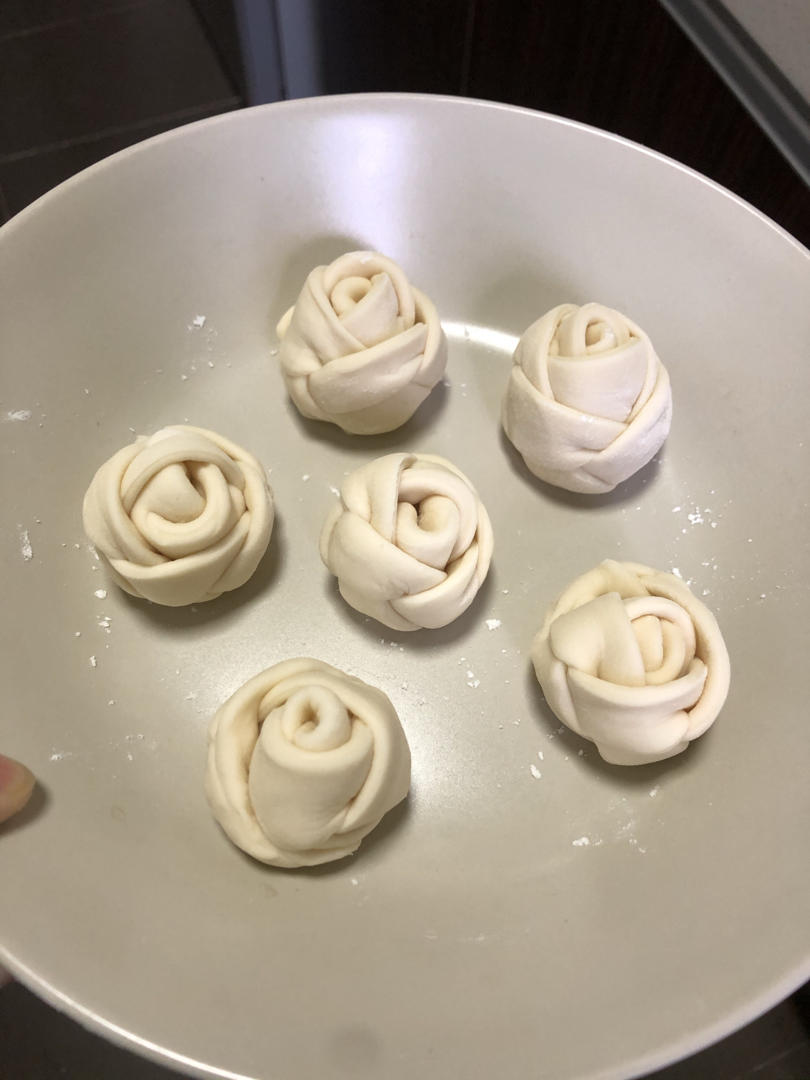 花朵馒头 一次醒发 快手面食 附细节视频详解