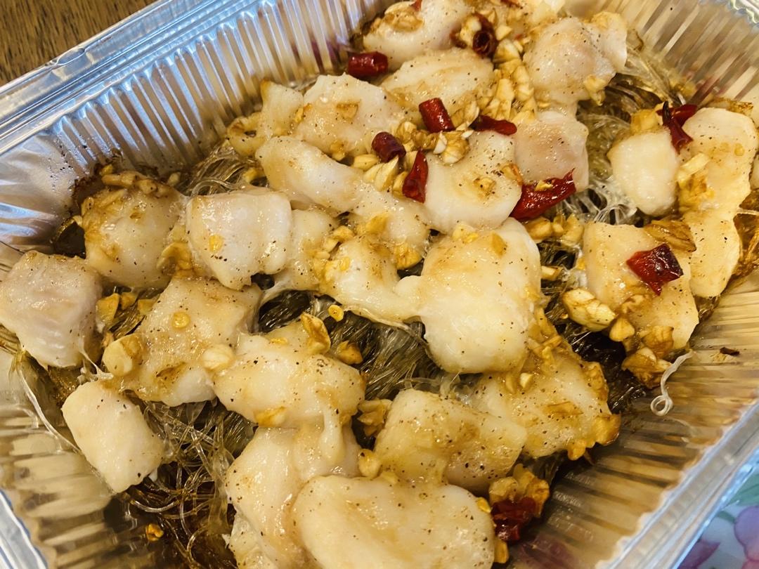 蒜蓉粉丝烤龙利鱼