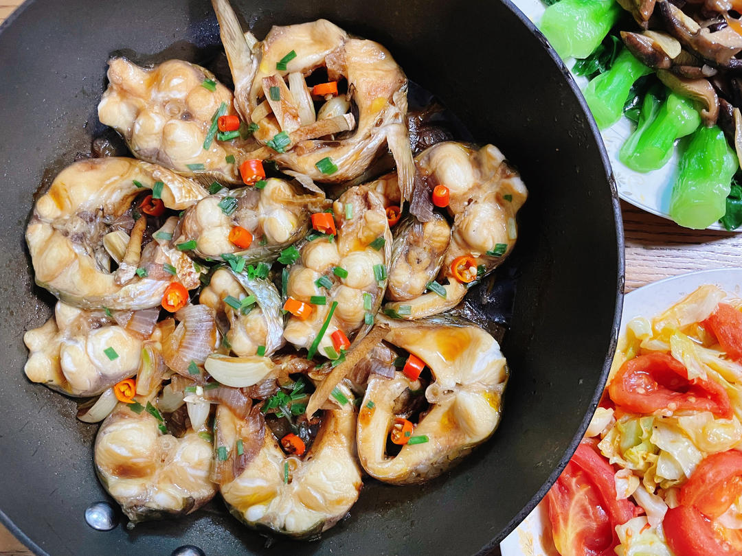 🔥好吃到爆的黄焖鱼，肉质鲜嫩，简单又好吃❗️