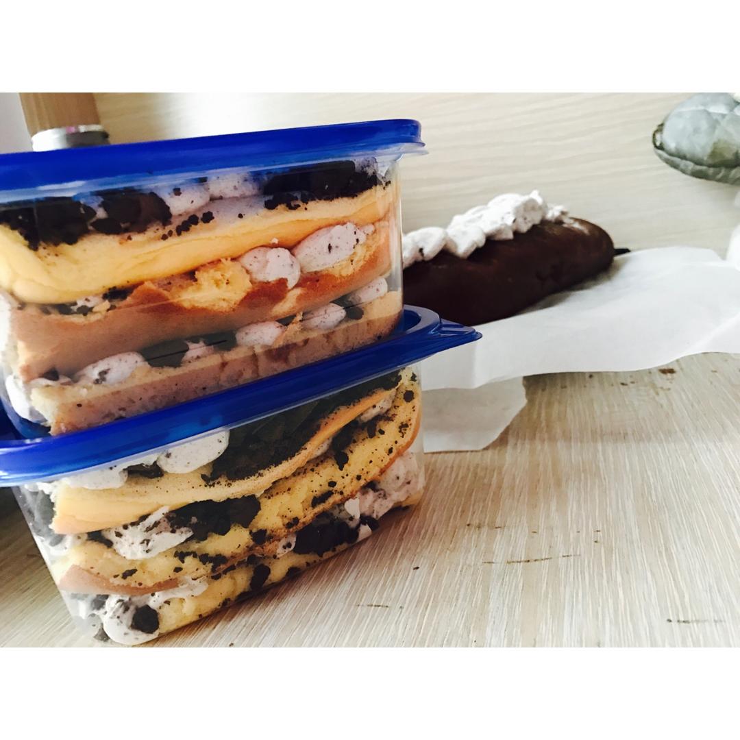 好吃到流泪的奥利奥咸奶油盒子蛋糕