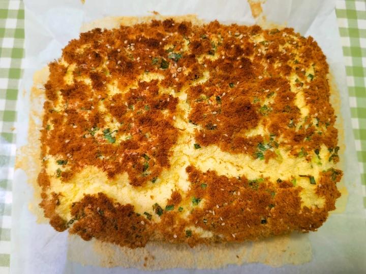 芝士夹心肉松蛋糕🍰