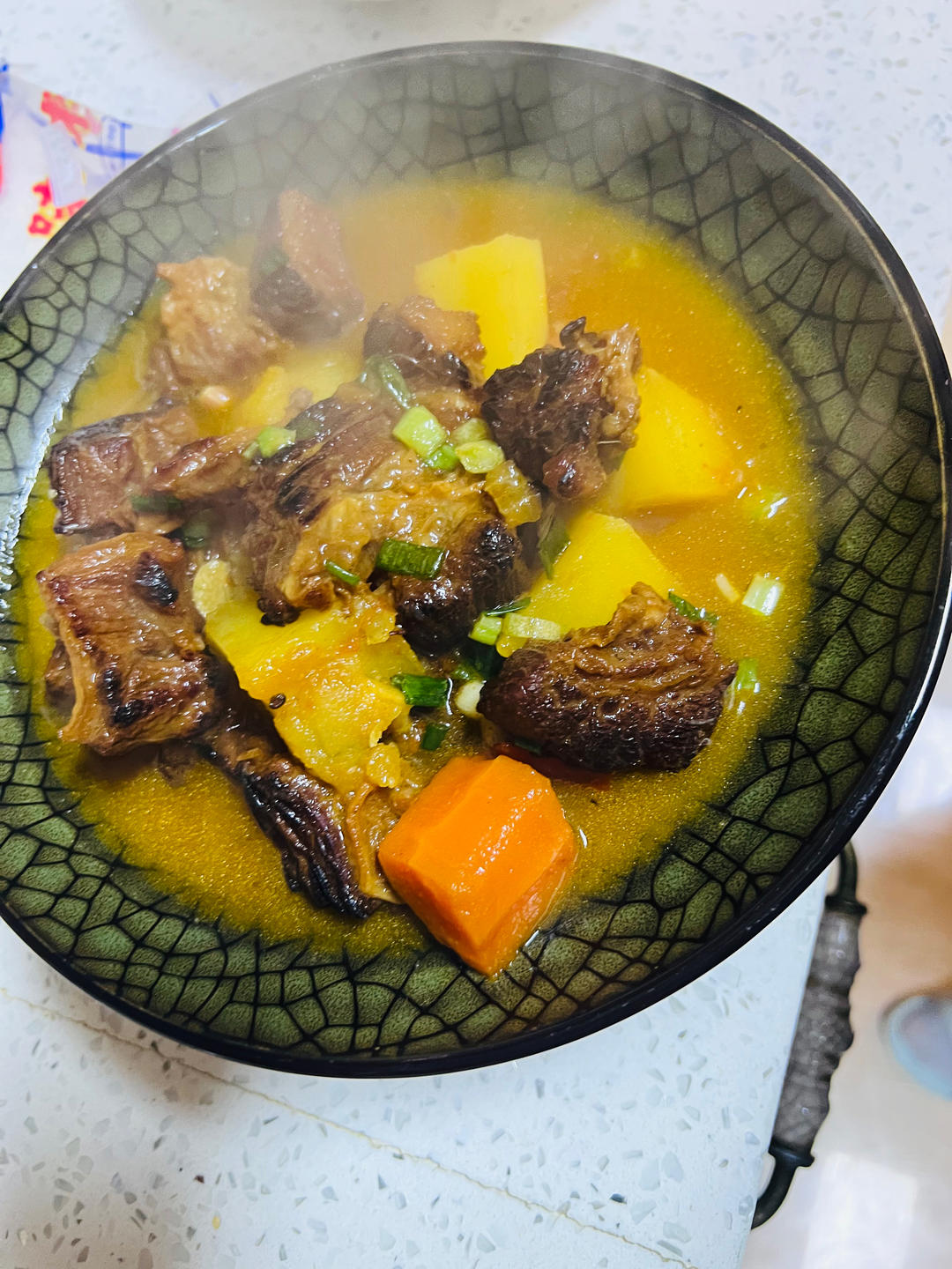 番茄土豆炖牛腩