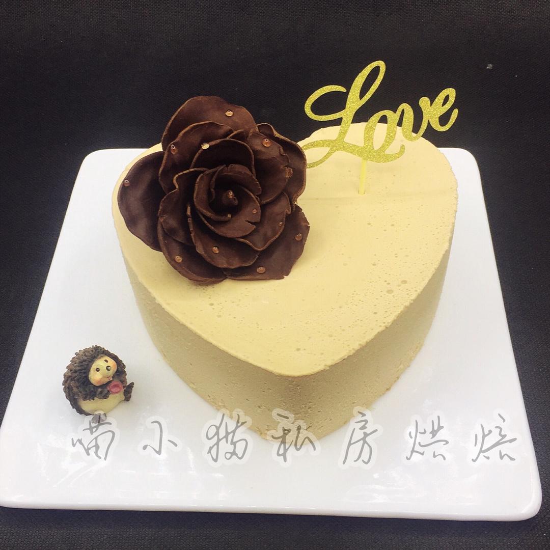 巧克力玫瑰慕斯