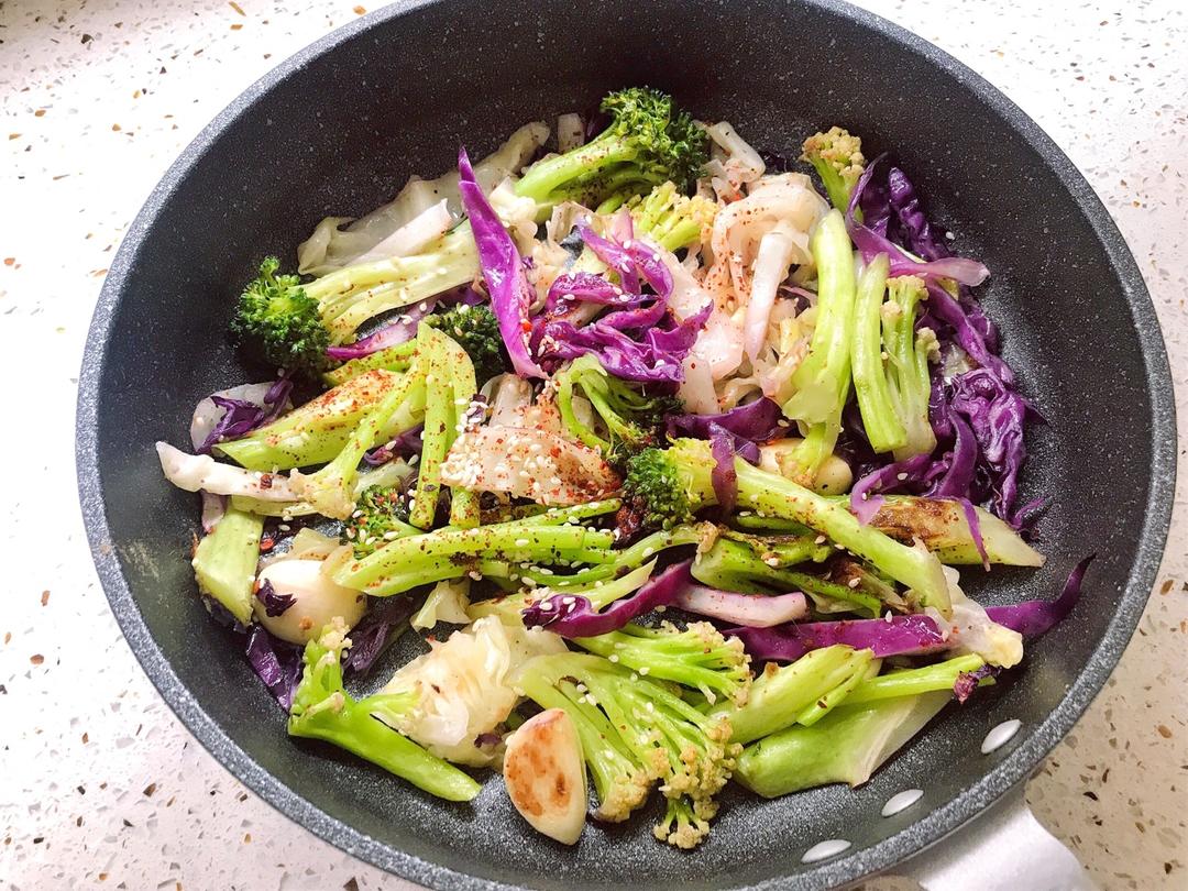 简单快手吃不腻の煸烤菜菜