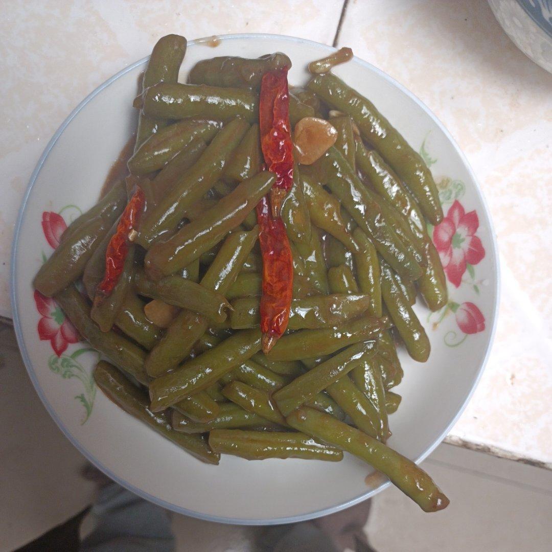 超级下饭的家常菜～清炒四季豆