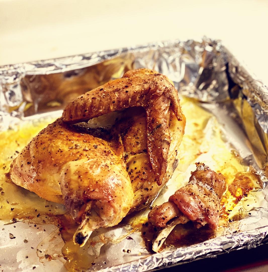 脆皮烤鸡