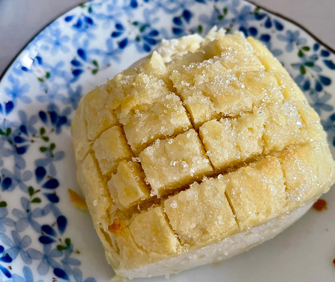 一块钱的馒头也能变花样，嘎嘣脆-蜂蜜黄油味