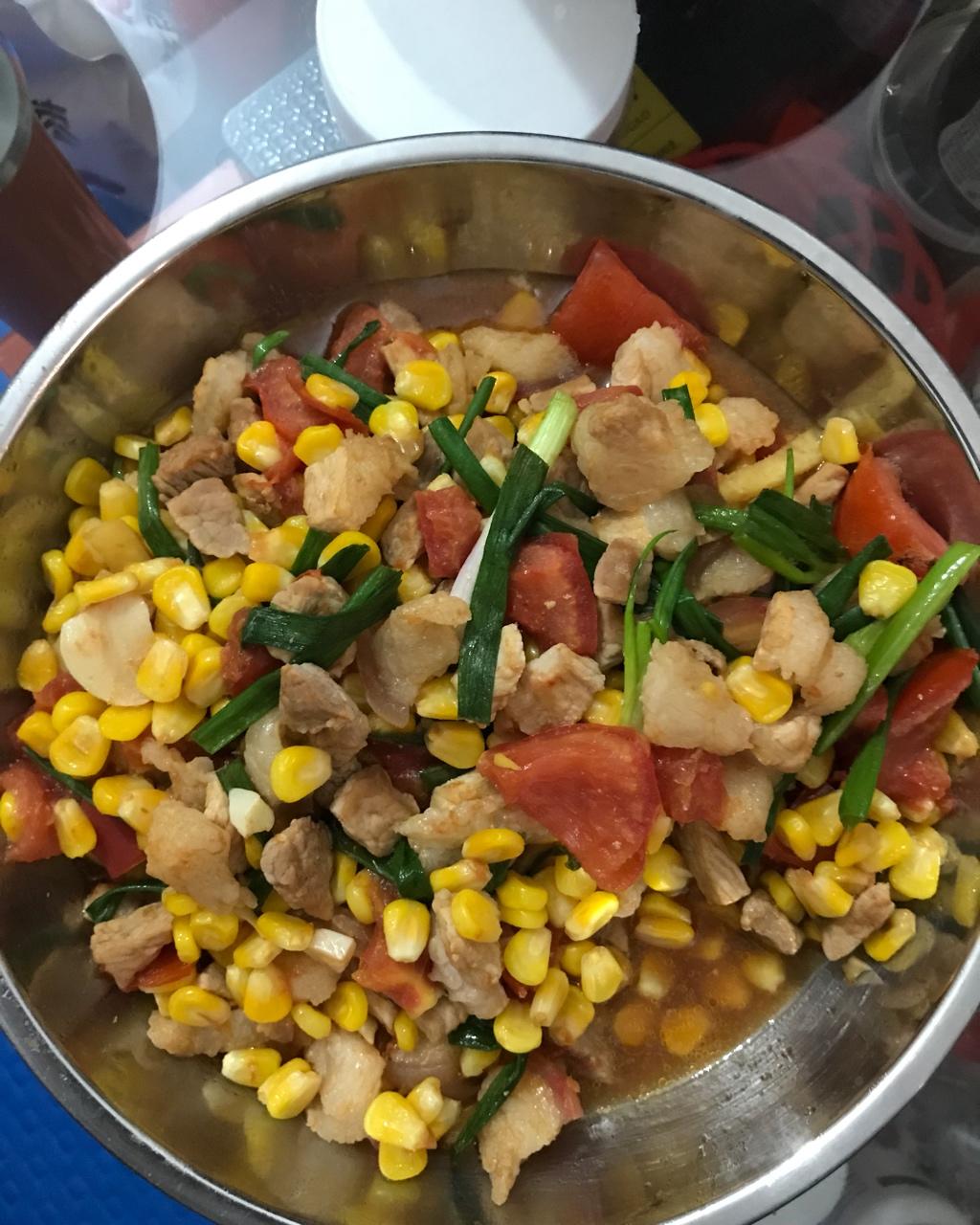 玉米炒肉末【超级下饭的快手家常菜】