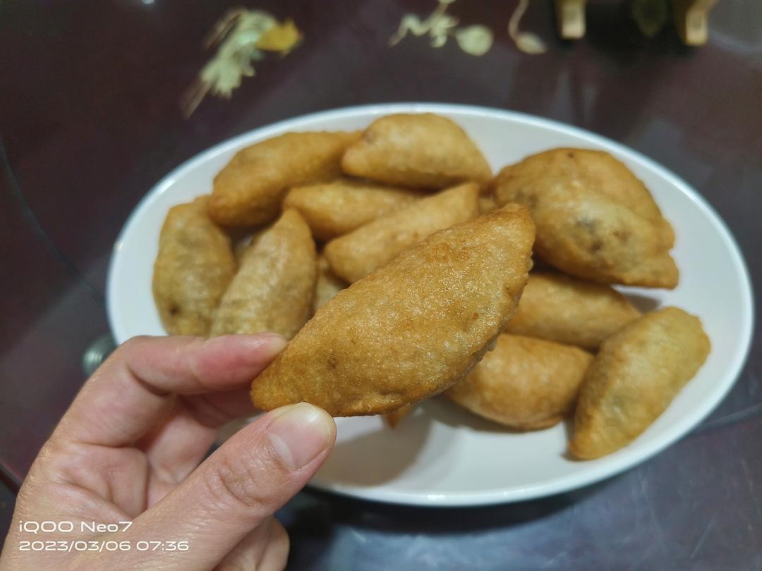 【咸水角】饺子炸着吃，果然广东人最讲究！