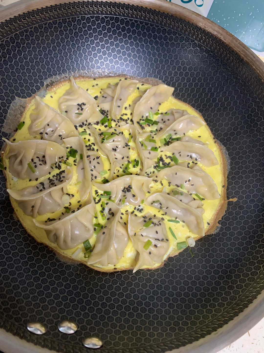 十分钟快手菜抱蛋煎饺（速冻饺子）