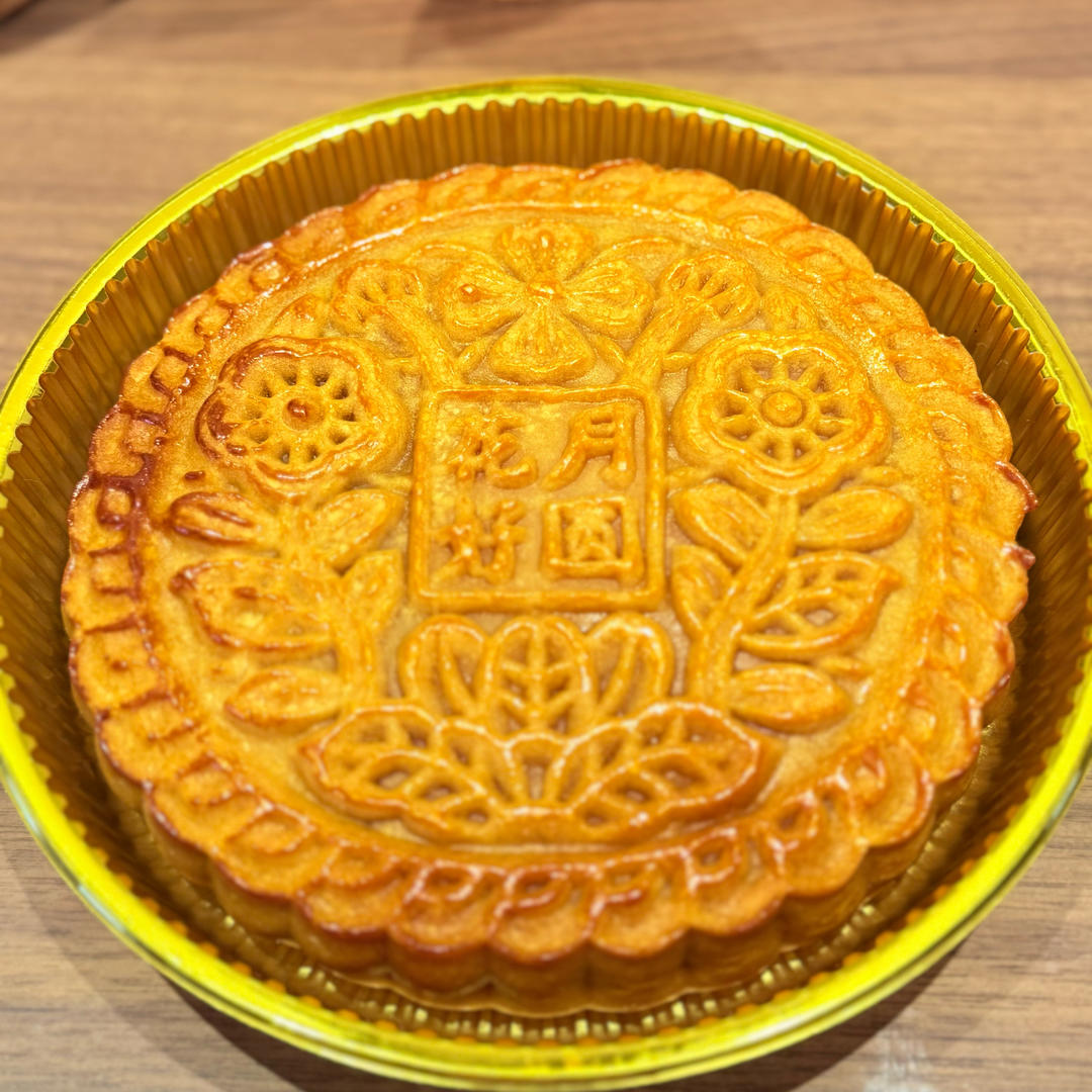 《Tinrry+》教你做广式大月饼（芋泥+麻薯+咸蛋黄肉松）