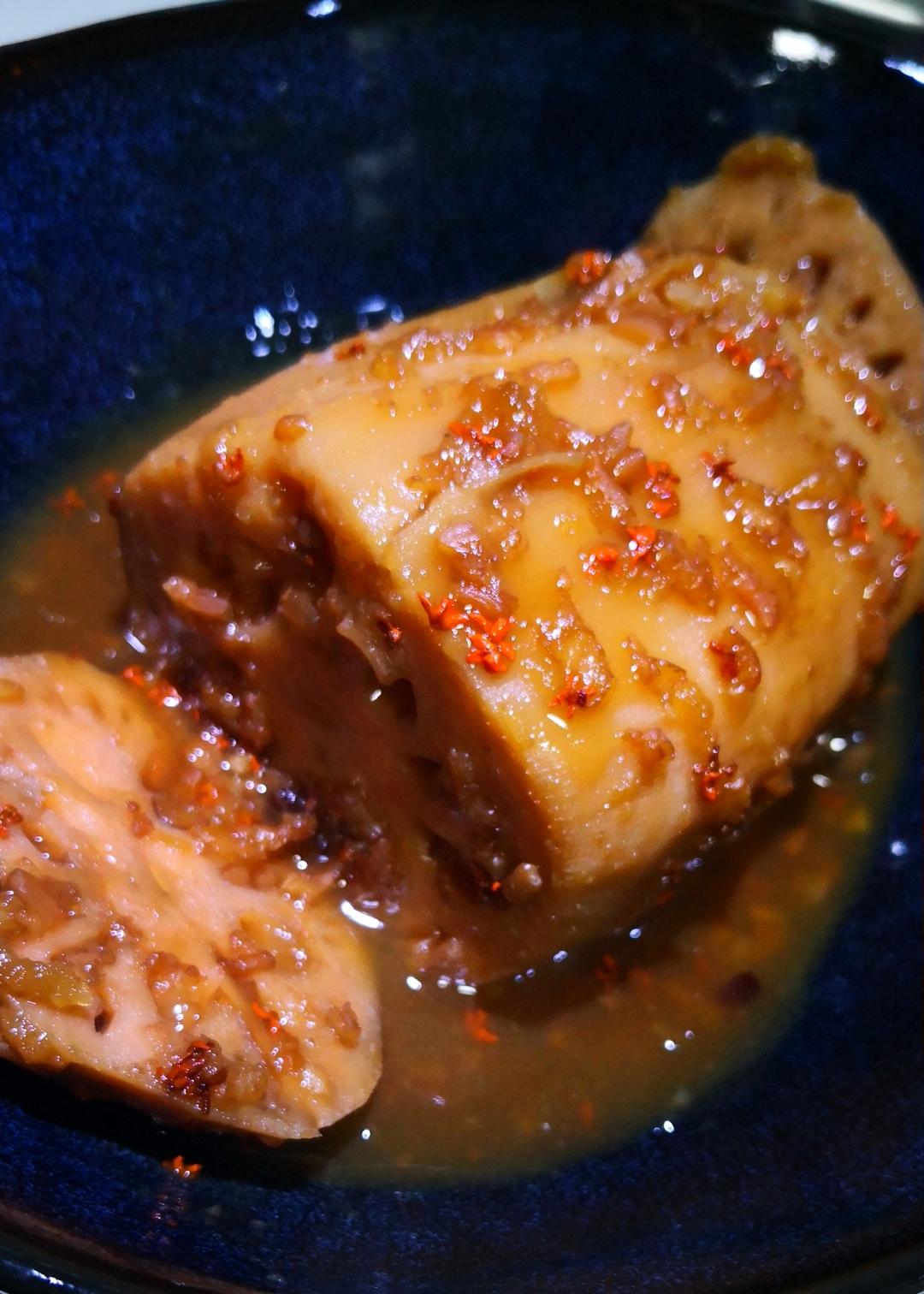 堂妈教你做桂花糯米藕