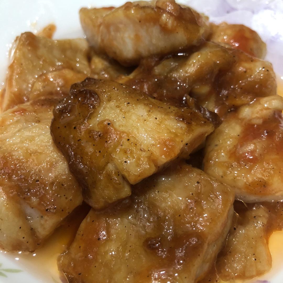 cat111214做的煎龙利鱼柳