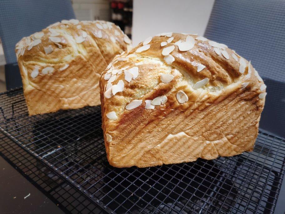 杏仁奶油吐司