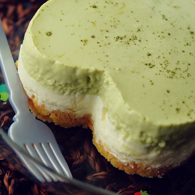 抹茶酸奶冻芝士