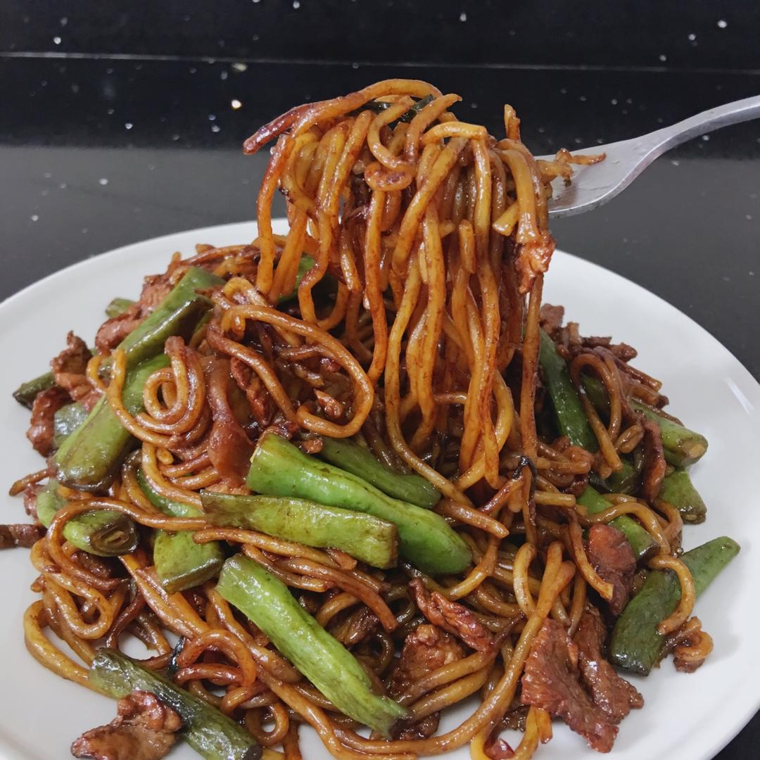 豆角焖面