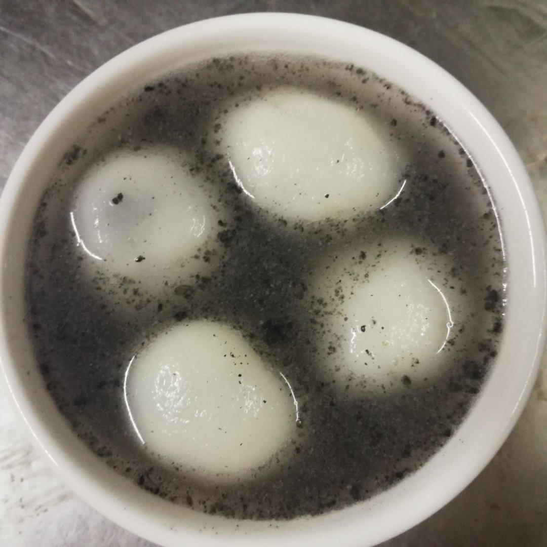 喵啾咕做的《tinrry下午茶》教你做芝麻汤圆