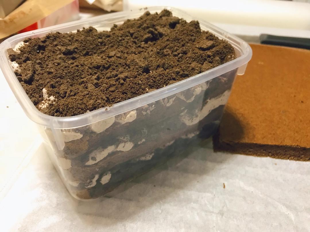 低糖不腻的奥利奥咸奶油蛋糕盒子