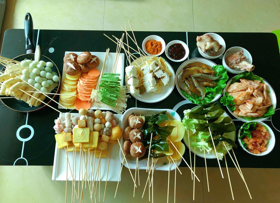 小猪猪啦1做的在家烧烤