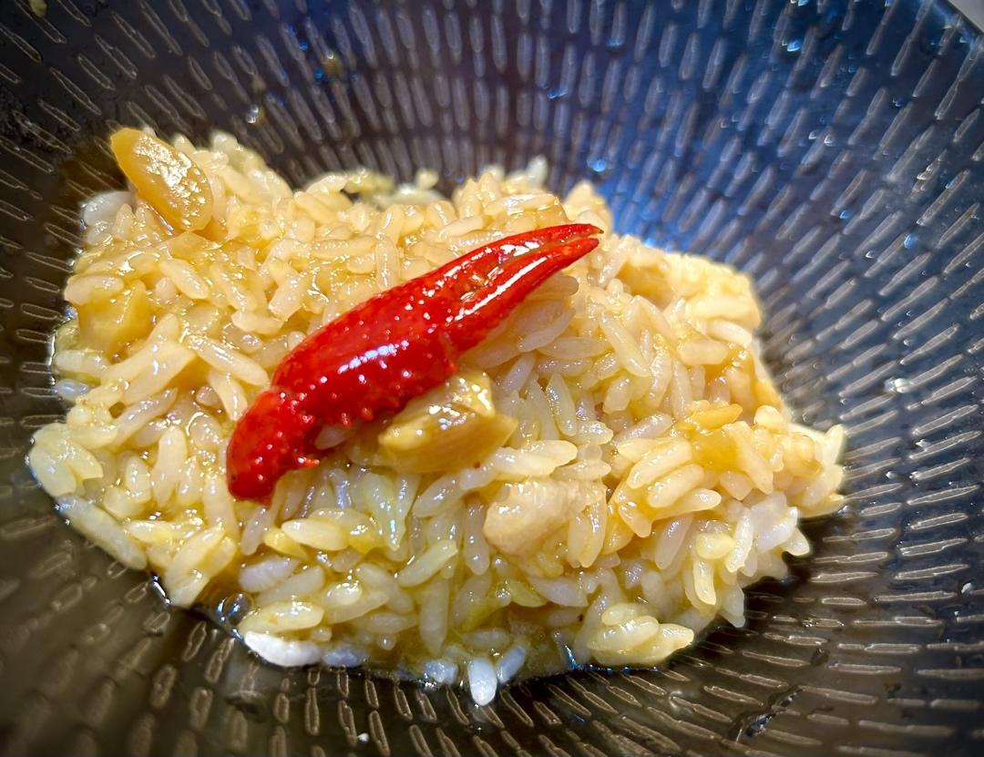 小龙虾烩饭--Risotto con Crema di Gamberi