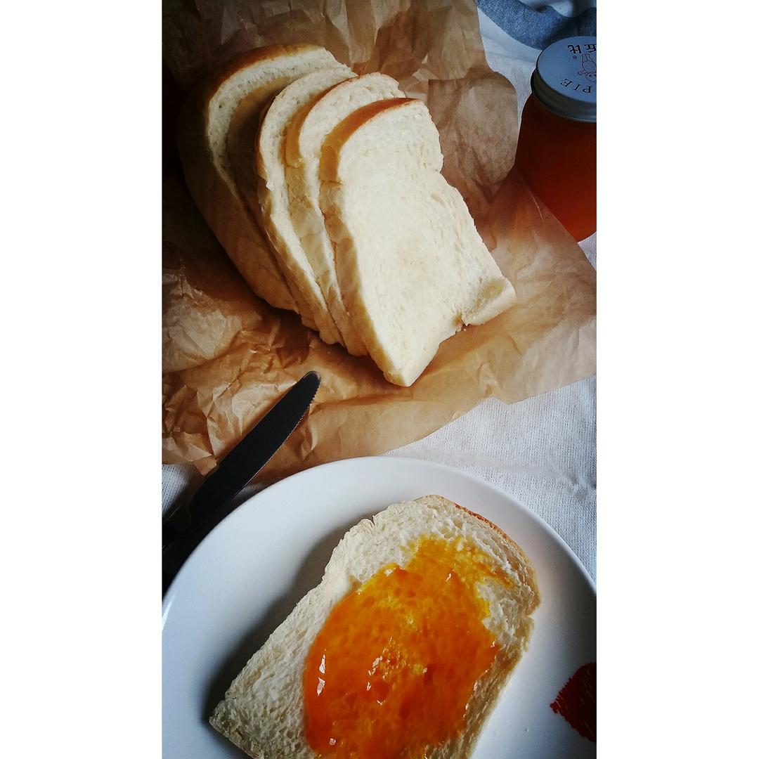 夺命软吐司(๑´ڡ`๑)超软拉丝极速方便的一次发酵吐司