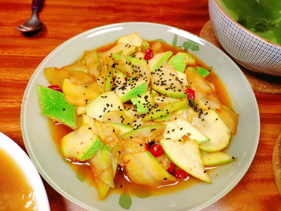 酸辣西葫芦（吃一回想下回）