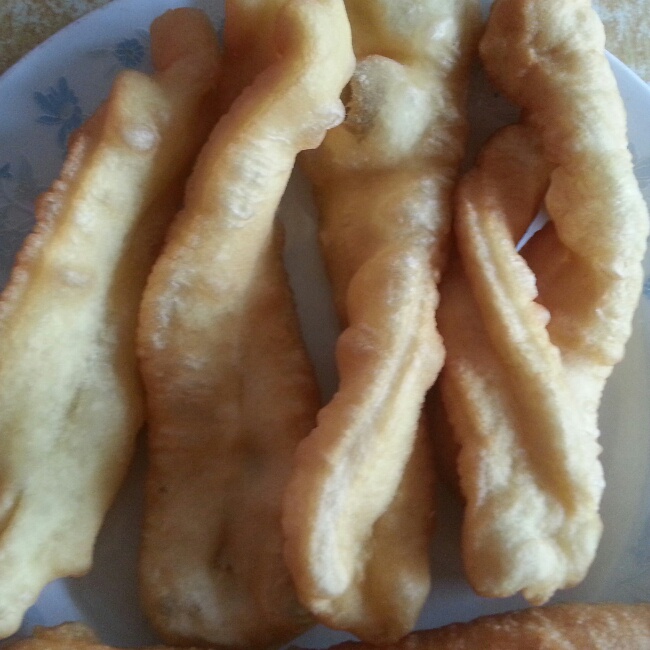 自制油条