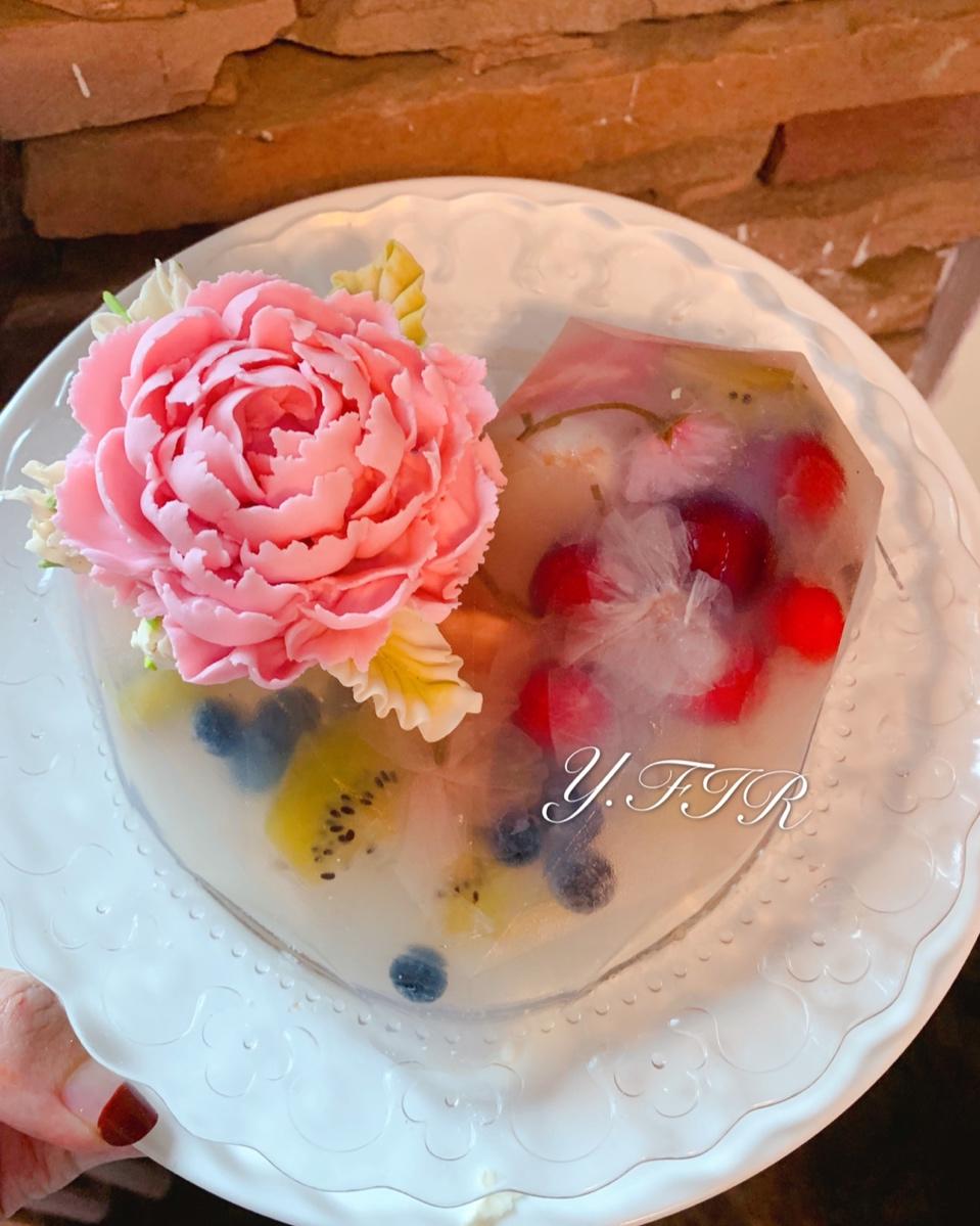 韩式豆沙裱花蛋糕配方（豆沙霜）