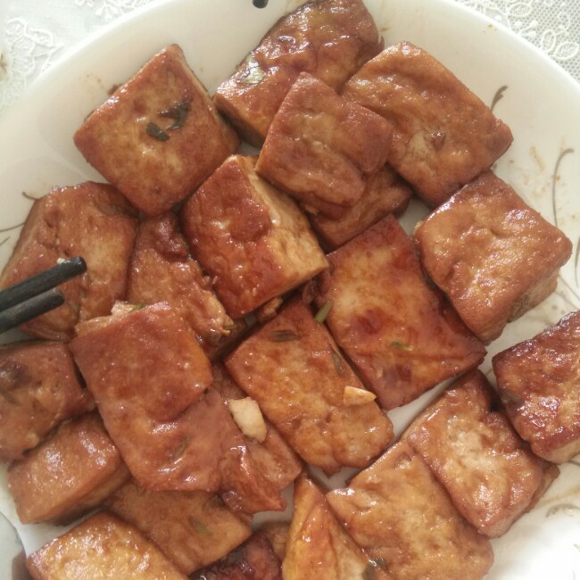 ✨香煎豆腐✨