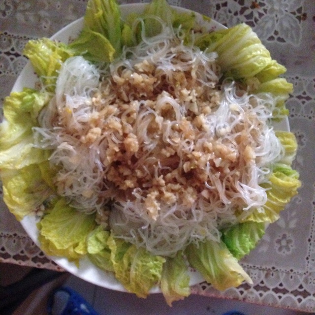 蒜蓉粉丝娃娃菜